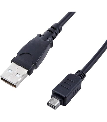 Amazon.co.jp: 交換用USBカメラ転送データ転送充電ケーブルコード